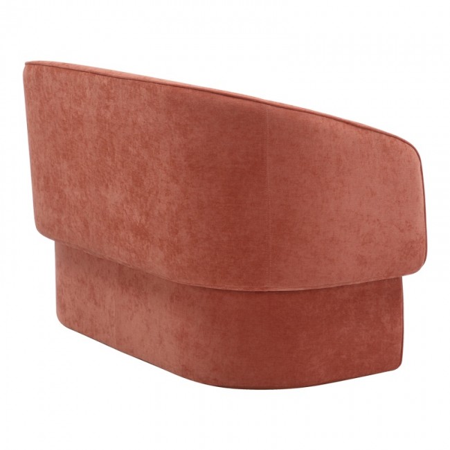 Καναπές διθέσιος Playmob pakoworld ύφασμα σε κεραμιδί απόχρωση 128x65x79εκ Καναπές διθέσιος Playmob pakoworld ύφασμα σε κεραμιδί απόχρωση 128x65x79εκ