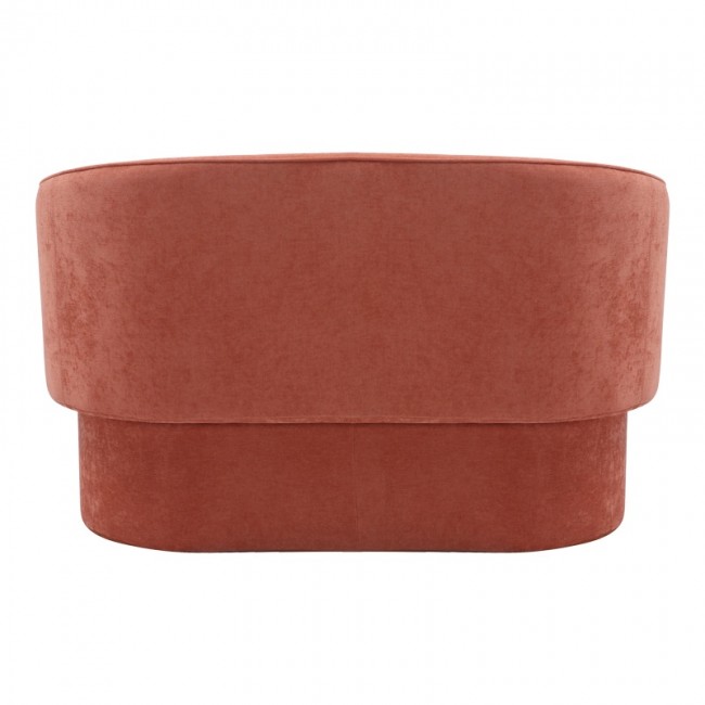 Καναπές διθέσιος Playmob pakoworld ύφασμα σε κεραμιδί απόχρωση 128x65x79εκ Καναπές διθέσιος Playmob pakoworld ύφασμα σε κεραμιδί απόχρωση 128x65x79εκ