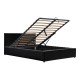 Κρεβάτι Dellia pakoworld με αποθηκευτικό χώρο pu μαύρο 150x200εκ Κρεβάτι Dellia pakoworld με αποθηκευτικό χώρο pu μαύρο 150x200εκ