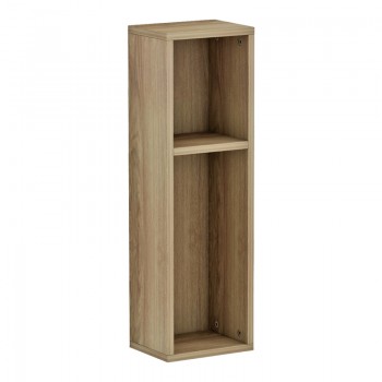Ραφιέρα-κομοδίνο τοίχου Racks pakoworld σε sonoma απόχρωση 20x15x65εκ