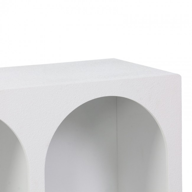 Μπουφές Emersi pakoworld με ράφια mdf σε λευκή απόχρωση 120x35x76εκ Μπουφές Emersi pakoworld με ράφια mdf σε λευκή απόχρωση 120x35x76εκ