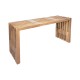 Παγκάκι Zen pakoworld teak ξύλο σε φυσική απόχρωση 90x30x48εκ Παγκάκι Zen pakoworld teak ξύλο σε φυσική απόχρωση 90x30x48εκ