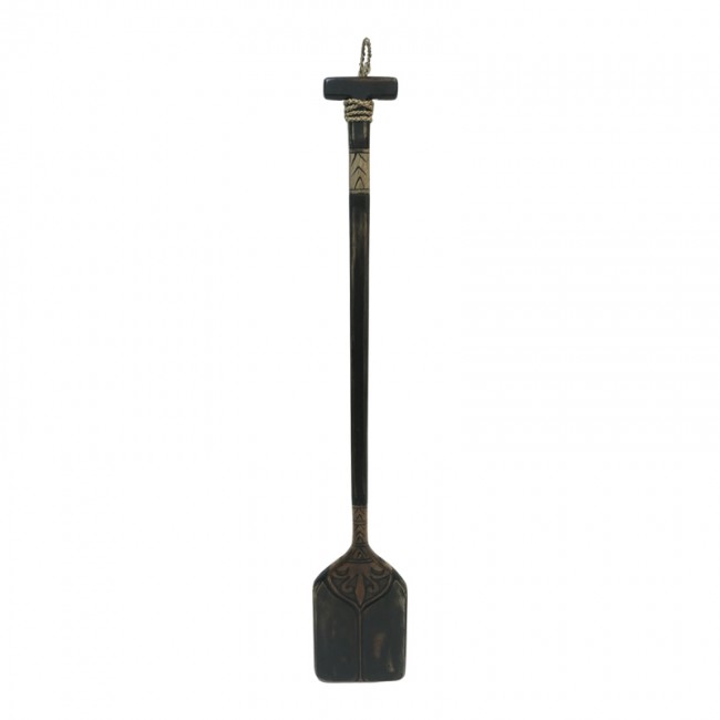 Διακοσμητικό τοίχου κουπί Boon Inart μαόνι ξύλο σε μαύρη-φυσική απόχρωση 20x3x120εκ Διακοσμητικό τοίχου κουπί Boon Inart μαόνι ξύλο σε μαύρη-φυσική απόχρωση 20x3x120εκ