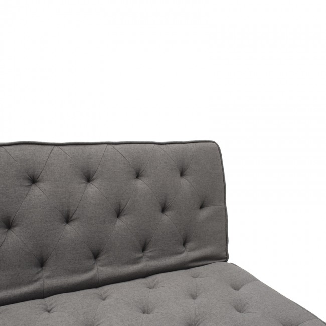 Καναπές - κρεβάτι Marco pakoworld 3θέσιος με γκρι ύφασμα 180x80x80εκ Καναπές - κρεβάτι Marco pakoworld 3θέσιος με γκρι ύφασμα 180x80x80εκ