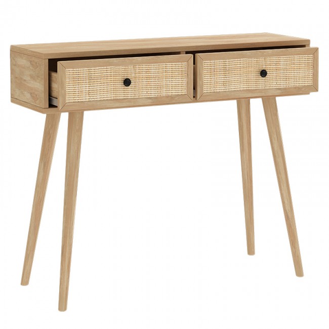 Κονσόλα Oslo pakoworld sonoma 100x29x81εκ Κονσόλα Oslo pakoworld sonoma 100x29x81εκ