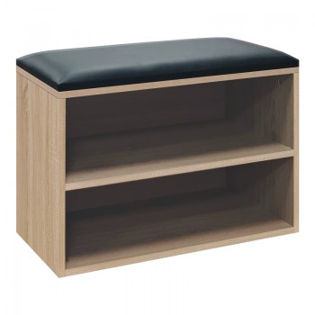 Παπουτσοθήκη-Σκαμπό Kiana pakoworld 4 ζεύγων με μαξιλάρι σε φυσική απόχρωση 60x32x44εκ Παπουτσοθήκη-Σκαμπό Kiana pakoworld 4 ζεύγων με μαξιλάρι σε φυσική απόχρωση 60x32x44εκ