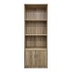 Βιβλιοθήκη Tekaro pakoworld σε sonoma απόχρωση 60x29x166εκ Βιβλιοθήκη Tekaro pakoworld σε sonoma απόχρωση 60x29x166εκ