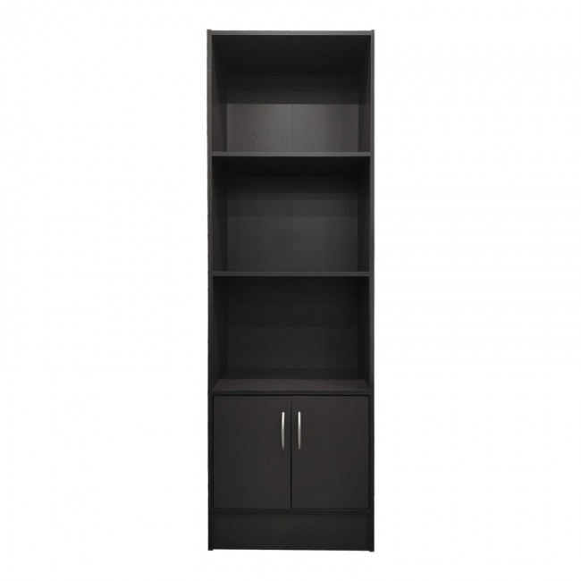 Βιβλιοθήκη Tekaro I pakoworld σε ανθρακί απόχρωση 57x33x180εκ Βιβλιοθήκη Tekaro I pakoworld σε ανθρακί απόχρωση 57x33x180εκ