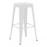 Σκαμπό μπαρ Utopia pakoworld μέταλλο σε λευκή ματ απόχρωση 42x42x76εκ Σκαμπό μπαρ Utopia pakoworld μέταλλο σε λευκή ματ απόχρωση 42x42x76εκ