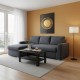 Γωνιακός καναπές-κρεβάτι δεξιά γωνία Belle pakoworld ανθρακί 236x164x88εκ Γωνιακός καναπές-κρεβάτι δεξιά γωνία Belle pakoworld ανθρακί 236x164x88εκ
