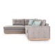 Γωνιακός καναπές δεξιά γωνία Boston pakoworld ύφασμα elephant-ciel 280x225x90εκ Γωνιακός καναπές δεξιά γωνία Boston pakoworld ύφασμα elephant-ciel 280x225x90εκ