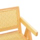 Πολυθρόνα Winslow pakoworld rubberwood-rattan σε φυσική απόχρωση 51x54x80εκ Πολυθρόνα Winslow pakoworld rubberwood-rattan σε φυσική απόχρωση 51x54x80εκ
