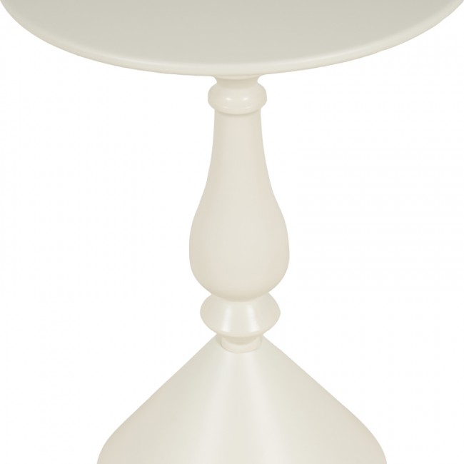 Βοηθητικό τραπέζι Lalou pakoworld μέταλλο σε κρέμα απόχρωση Φ40x55εκ Βοηθητικό τραπέζι Lalou pakoworld μέταλλο σε κρέμα απόχρωση Φ40x55εκ