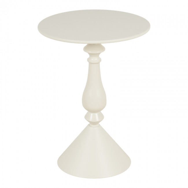 Βοηθητικό τραπέζι Lalou pakoworld μέταλλο σε κρέμα απόχρωση Φ40x55εκ Βοηθητικό τραπέζι Lalou pakoworld μέταλλο σε κρέμα απόχρωση Φ40x55εκ