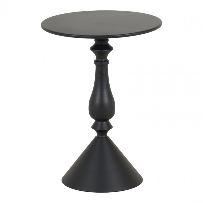 Βοηθητικό τραπέζι Lalou pakoworld μέταλλο σε μαύρη απόχρωση Φ40x55εκ Βοηθητικό τραπέζι Lalou pakoworld μέταλλο σε μαύρη απόχρωση Φ40x55εκ