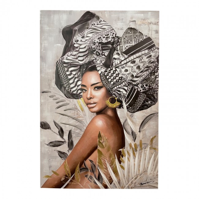 Πίνακας σε καμβά Jewler I 3D Inart 80x3x120εκ Πίνακας σε καμβά Jewler I 3D Inart 80x3x120εκ