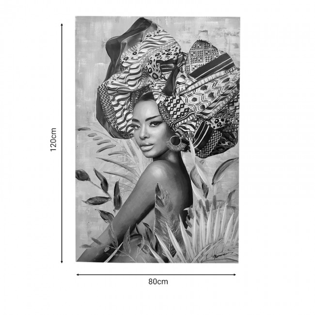 Πίνακας σε καμβά Jewler I 3D Inart 80x3x120εκ Πίνακας σε καμβά Jewler I 3D Inart 80x3x120εκ