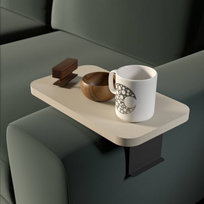 Βοηθητικό τραπεζάκι Linea I pakoworld σε απόχρωση κρέμα με μαύρα μεταλλικά πόδια 20x35x10εκ Βοηθητικό τραπεζάκι Linea I pakoworld σε απόχρωση κρέμα με μαύρα μεταλλικά πόδια 20x35x10εκ