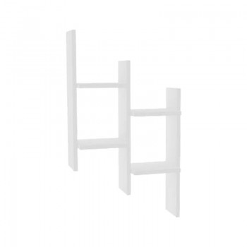 Ραφιέρα τοίχου Tabal pakoworld σε λευκή απόχρωση 49.4x14.5x85εκ