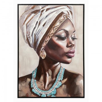 Πίνακας σε καμβά Zaira Inart με πλαίσιο 70x3.5x100εκ Πίνακας σε καμβά Zaira Inart με πλαίσιο 70x3.5x100εκ