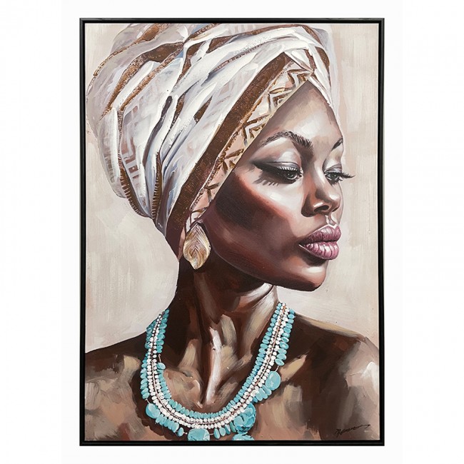 Πίνακας σε καμβά Zaira Inart με πλαίσιο 70x3.5x100εκ Πίνακας σε καμβά Zaira Inart με πλαίσιο 70x3.5x100εκ