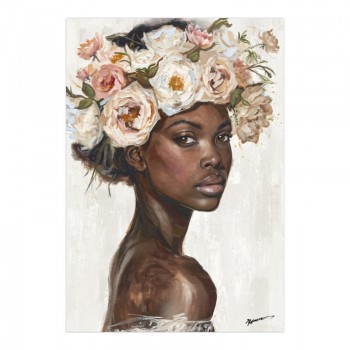 Πίνακας σε καμβά Fleri Inart 70x3.5x100εκ Πίνακας σε καμβά Fleri Inart 70x3.5x100εκ