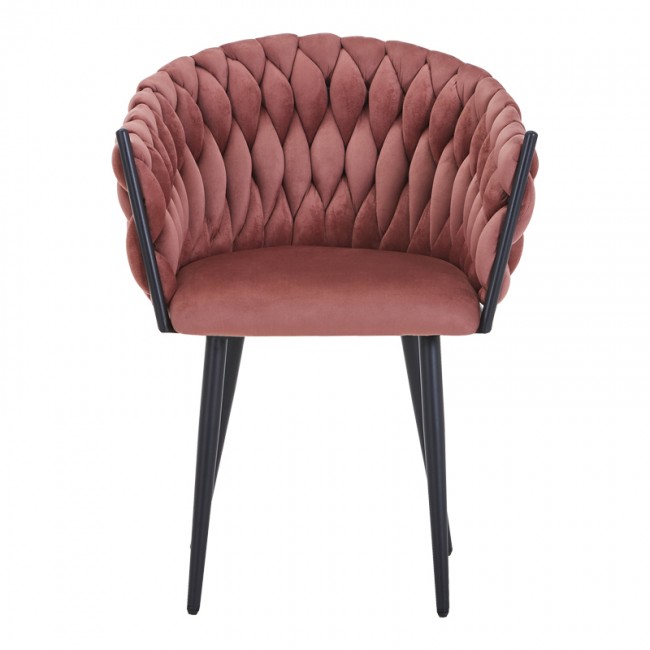 Πολυθρόνα Vivian pakoworld σάπιο μήλο βελούδο-πόδι μαύρο μέταλλο 61x55x80εκ Πολυθρόνα Vivian pakoworld σάπιο μήλο βελούδο-πόδι μαύρο μέταλλο 61x55x80εκ