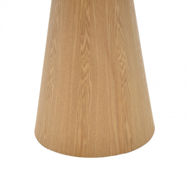 Βοηθητικό τραπέζι Donda pakoworld mdf sonoma Φ45x50εκ