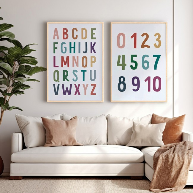 Πίνακας Yuema pakoworld δίπτυχος με ψηφιακή εκτύπωση και πλαίσιο 33x1.5x48εκ Πίνακας Yuema pakoworld δίπτυχος με ψηφιακή εκτύπωση και πλαίσιο 33x1.5x48εκ