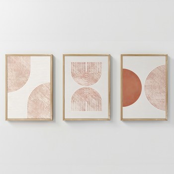 Πίνακας Chilen pakoworld τρίπτυχος με ψηφιακή εκτύπωση και πλαίσιο 33x1.5x48εκ Πίνακας Chilen pakoworld τρίπτυχος με ψηφιακή εκτύπωση και πλαίσιο 33x1.5x48εκ