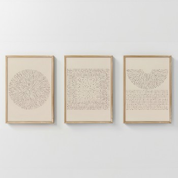 Πίνακας Fouldy pakoworld τρίπτυχος με ψηφιακή εκτύπωση και πλαίσιο 33x1.5x48εκ Πίνακας Fouldy pakoworld τρίπτυχος με ψηφιακή εκτύπωση και πλαίσιο 33x1.5x48εκ