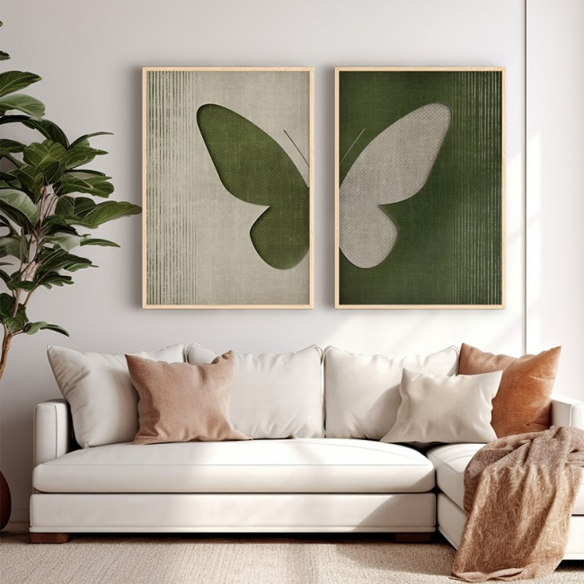 Πίνακας Obsen pakoworld δίπτυχος με ψηφιακή εκτύπωση και πλαίσιο 33x1.5x48εκ Πίνακας Obsen pakoworld δίπτυχος με ψηφιακή εκτύπωση και πλαίσιο 33x1.5x48εκ