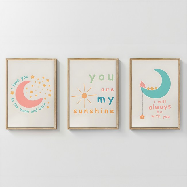 Πίνακας Pepy pakoworld τρίπτυχος με ψηφιακή εκτύπωση και πλαίσιο 33x1.5x48εκ Πίνακας Pepy pakoworld τρίπτυχος με ψηφιακή εκτύπωση και πλαίσιο 33x1.5x48εκ