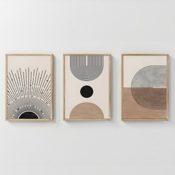 Πίνακας Lagon pakoworld τρίπτυχος με ψηφιακή εκτύπωση και πλαίσιο 33x1.5x48εκ Πίνακας Lagon pakoworld τρίπτυχος με ψηφιακή εκτύπωση και πλαίσιο 33x1.5x48εκ