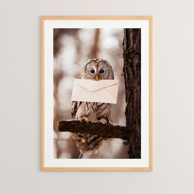 Πίνακας Owlyne pakoworld με ψηφιακή εκτύπωση και πλαίσιο 33x1.5x48εκ Πίνακας Owlyne pakoworld με ψηφιακή εκτύπωση και πλαίσιο 33x1.5x48εκ