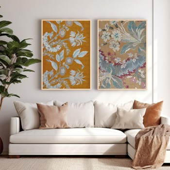 Πίνακας Fanea pakoworld δίπτυχος με ψηφιακή εκτύπωση και πλαίσιο 33x1.5x48εκ Πίνακας Fanea pakoworld δίπτυχος με ψηφιακή εκτύπωση και πλαίσιο 33x1.5x48εκ