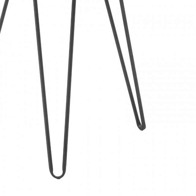 Τραπεζάκι σαλονιού Erzmo Inart φυσικό-μαύρο μέταλλο-ξύλο Φ40x56εκ Τραπεζάκι σαλονιού Erzmo Inart φυσικό-μαύρο μέταλλο-ξύλο Φ40x56εκ