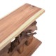 Κονσόλα Nasiol Inart teak ξύλο σε φυσική απόχρωση 120x40x75εκ Κονσόλα Nasiol Inart teak ξύλο σε φυσική απόχρωση 120x40x75εκ