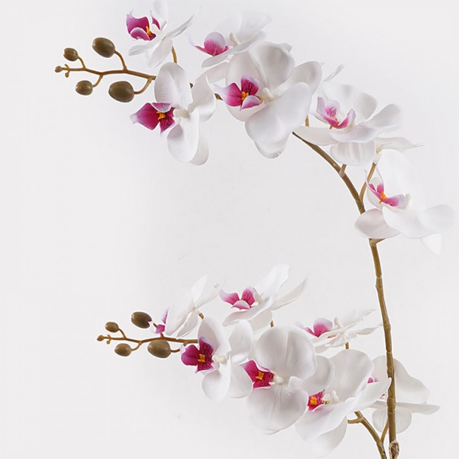 Διακοσμητικό φυτό σε γλάστρα Οrchid White Inart 36x17x65εκ Διακοσμητικό φυτό σε γλάστρα Οrchid White Inart 36x17x65εκ