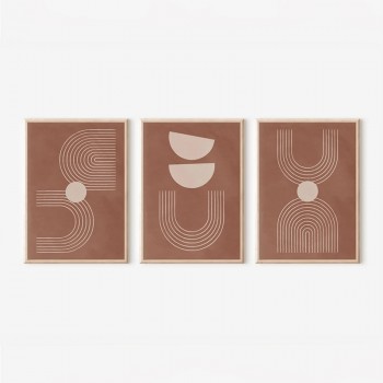 Πίνακας Banba pakoworld τρίπτυχος με ψηφιακή εκτύπωση και πλαίσιο 33x1.5x48εκ Πίνακας Banba pakoworld τρίπτυχος με ψηφιακή εκτύπωση και πλαίσιο 33x1.5x48εκ