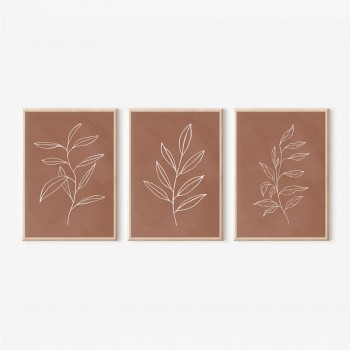 Πίνακας Drifer pakoworld τρίπτυχος με ψηφιακή εκτύπωση και πλαίσιο 33x1.5x48εκ Πίνακας Drifer pakoworld τρίπτυχος με ψηφιακή εκτύπωση και πλαίσιο 33x1.5x48εκ