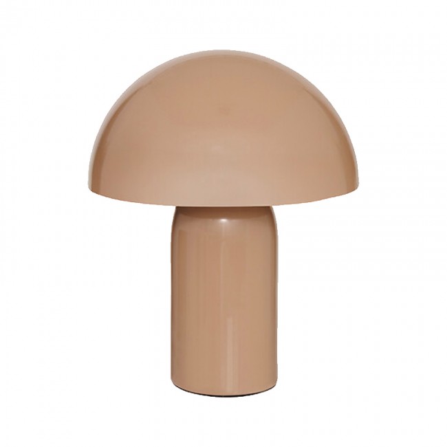 Επιτραπέζιο φωτιστικό Mushi pakoworld μέταλλο μπεζ Φ20x24,5εκ Επιτραπέζιο φωτιστικό Mushi pakoworld μέταλλο μπεζ Φ20x24,5εκ