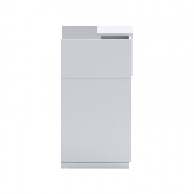 Γραφείο reception Lotus pakoworld σε λευκή απόχρωση 140x70x110εκ Γραφείο reception Lotus pakoworld σε λευκή απόχρωση 140x70x110εκ