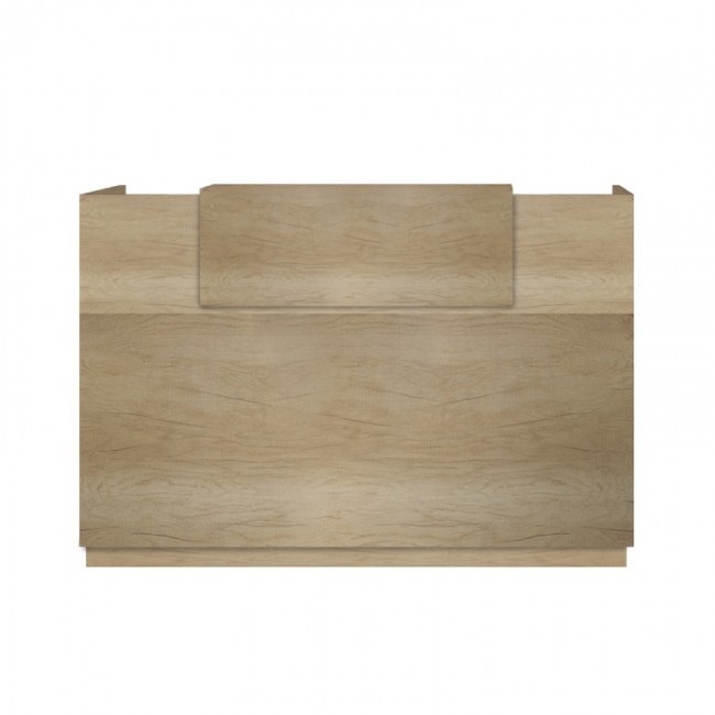 Γραφείο reception Lotus pakoworld σε χρώμα φυσικό 140x70x110εκ Γραφείο reception Lotus pakoworld σε χρώμα φυσικό 140x70x110εκ