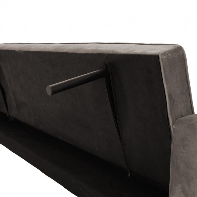 Καναπές-κρεβάτι Success pakoworld 3θέσιος βελούδο γκρι 190x80x84εκ Καναπές-κρεβάτι Success pakoworld 3θέσιος βελούδο γκρι 190x80x84εκ