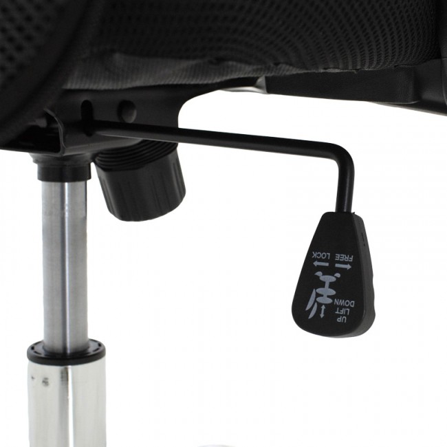 Καρέκλα γραφείου Joel II pakoworld με ύφασμα mesh σε μαύρη απόχρωση 61x59x109.5-123εκ Καρέκλα γραφείου Joel II pakoworld με ύφασμα mesh σε μαύρη απόχρωση 61x59x109.5-123εκ