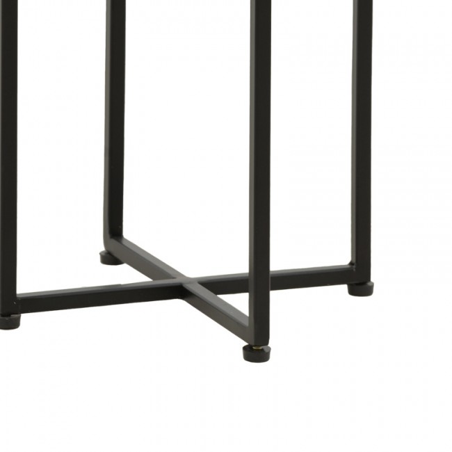 Βοηθητικό τραπέζι Miles ΙΙ pakoworld μασίφ ξύλο ακακίας σε φυσική απόχρωση με μαύρα μεταλλικά πόδια 29x29x54εκ Βοηθητικό τραπέζι Miles ΙΙ pakoworld μασίφ ξύλο ακακίας σε φυσική απόχρωση με μαύρα μεταλλικά πόδια 29x29x54εκ