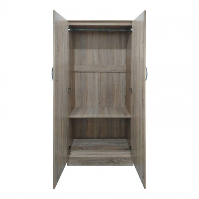 Ντουλάπα δίφυλλη Lego pakoworld σε Sonoma απόχρωση 80x42x180εκ Ντουλάπα δίφυλλη Lego pakoworld σε Sonoma απόχρωση 80x42x180εκ