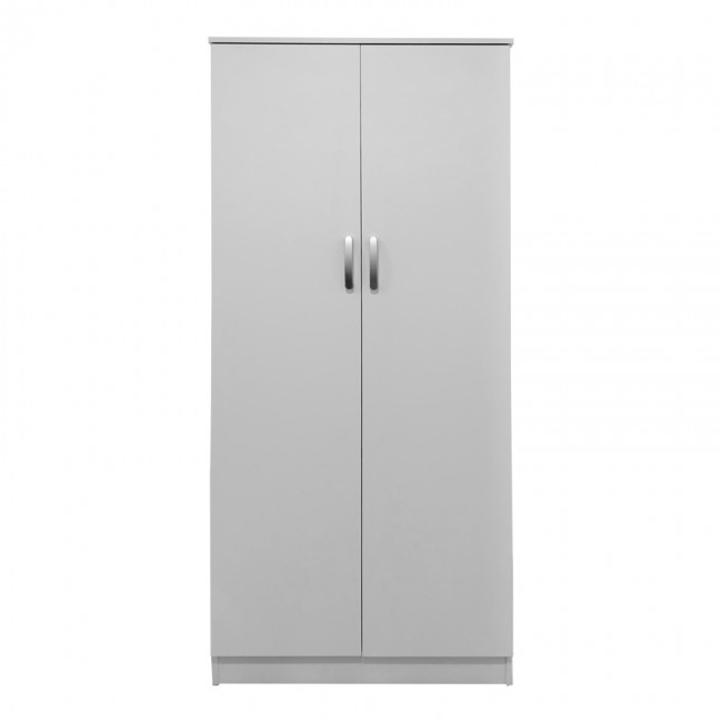 Ντουλάπα δίφυλλη Lego pakoworld σε λευκή απόχρωση 80x42x180εκ