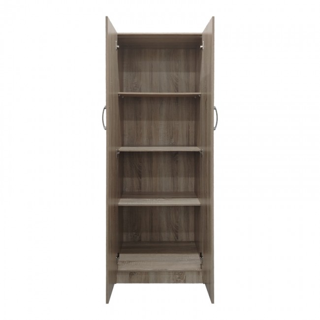 Ντουλάπα δίφυλλη Lego pakoworld σε sonoma απόχρωση 60x42x180εκ